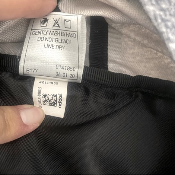 Adidas Classic 3S Backpack, Onix/Black, One Size School , Everyday, Etc,. - Picture 13 of 16